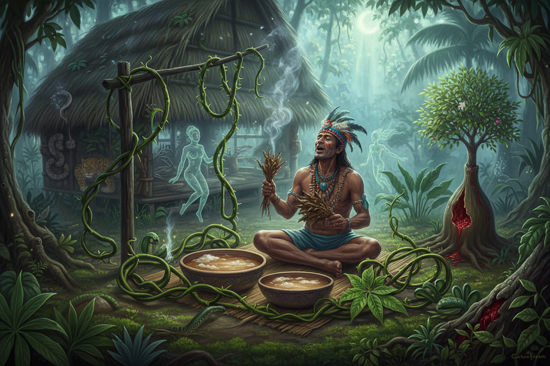 Amazonian Plant Medicine: Ayahuasca, Tobacco, and Curandero Knowledge - Rainforest Plant Wisdom & Shamanic Healing - Nicole's ritual universe