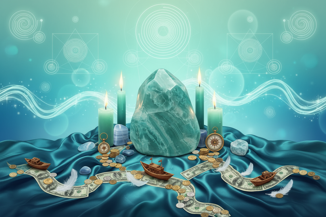 Amazonite Money Magic: Flow & Opportunity - Nicole's ritual universe