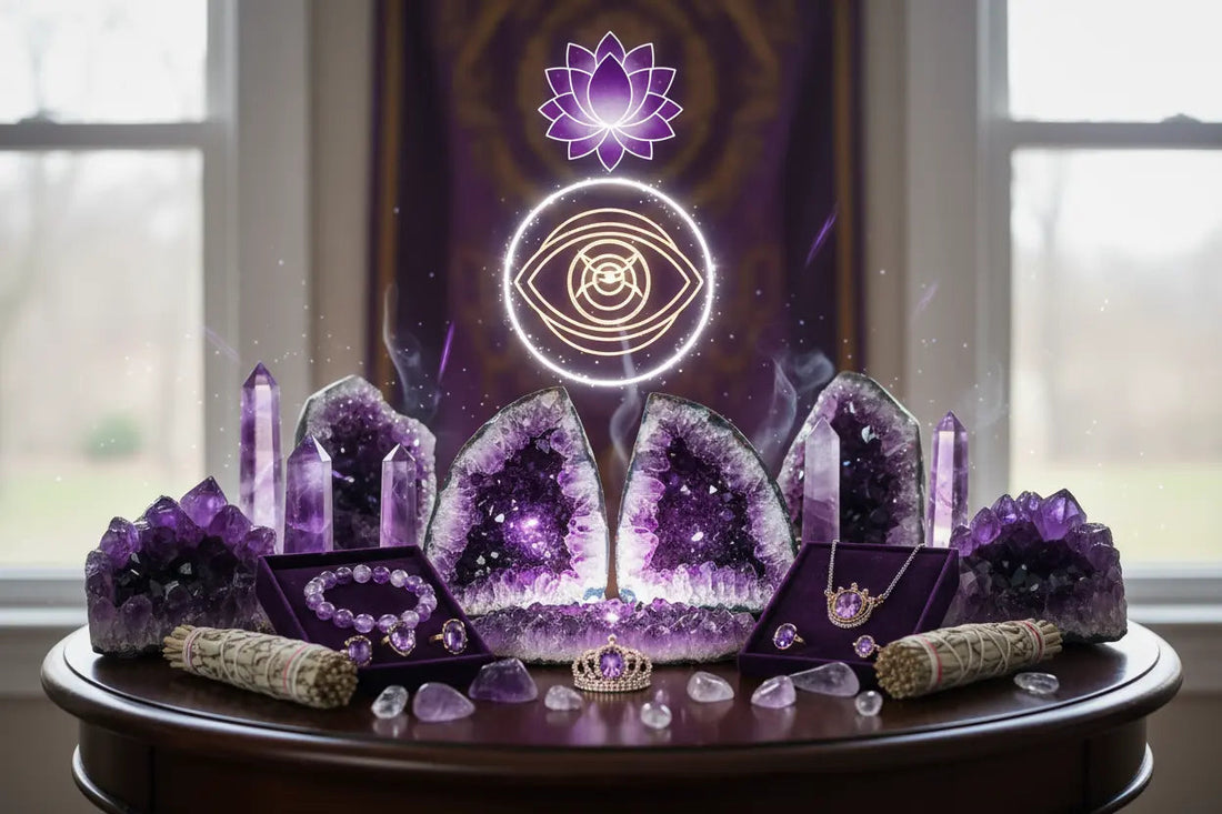 Amethyst Crystal: Complete Guide to the Stone of Spiritual Protection - Nicole's ritual universe