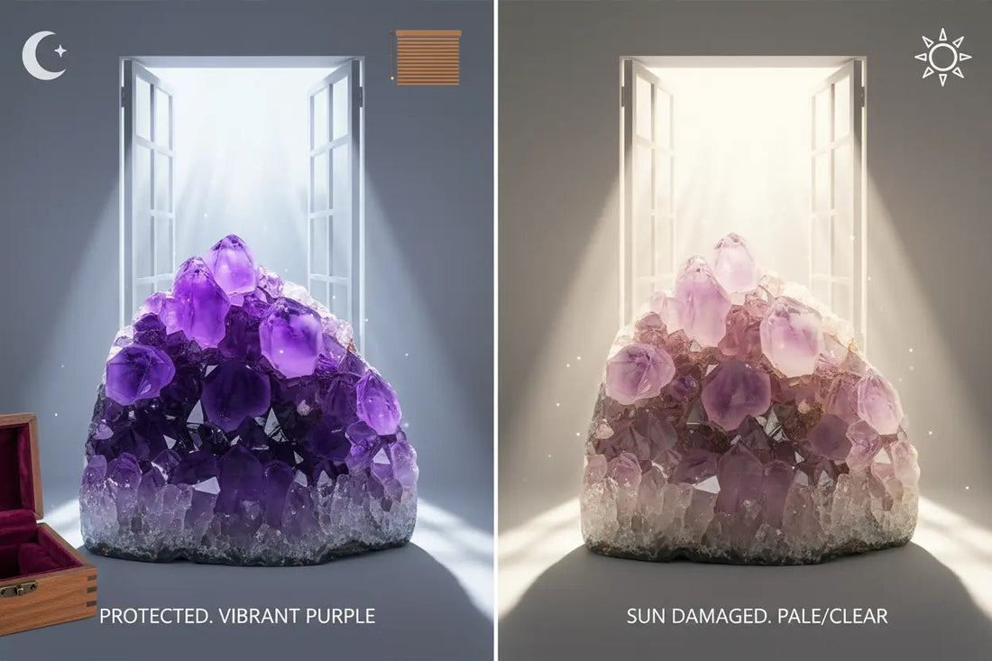 Amethyst Fading: Why It Happens & How to Prevent - Nicole's ritual universe