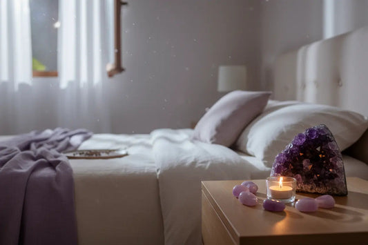 Amethyst for Sleep and Insomnia: Complete Guide to Using Purple Crystal for Restful Nights Nicole's ritual universe