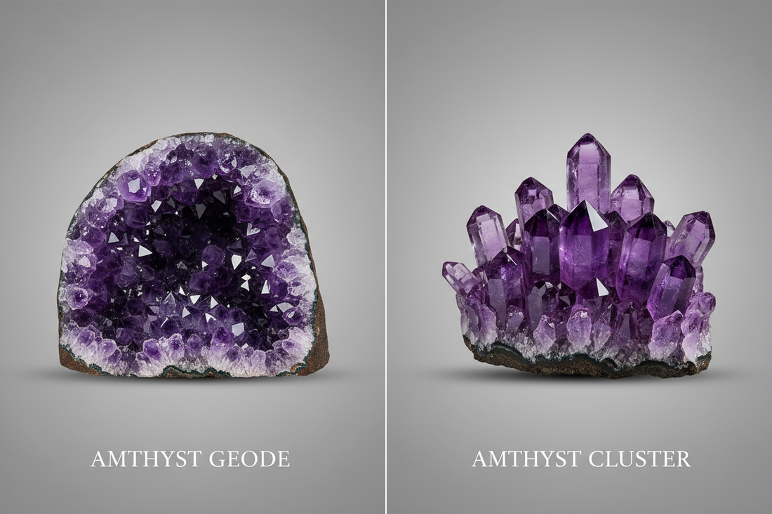 Amethyst Geode vs Cluster: Which to Choose & Why