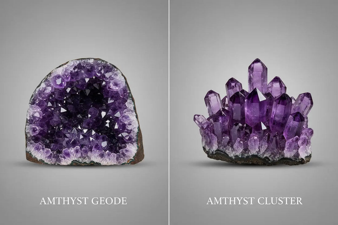 Amethyst Geode vs Cluster: Which to Choose & Why - Nicole's ritual universe
