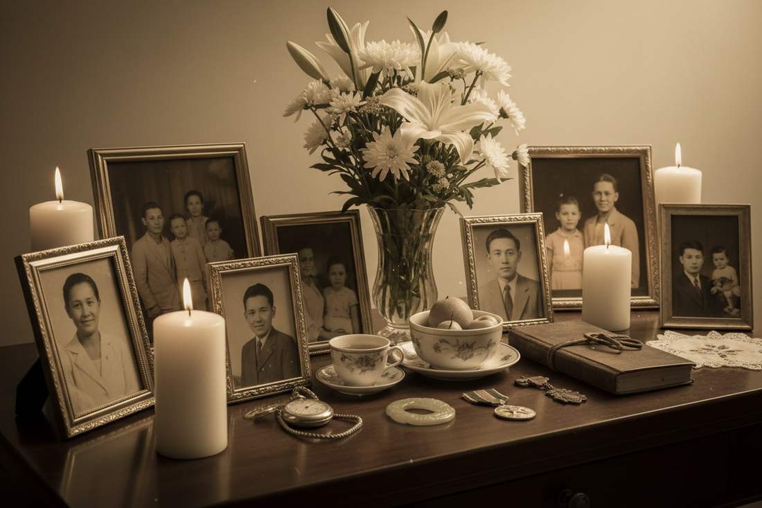 Ancestor Altar: Honoring Lineage and Heritage