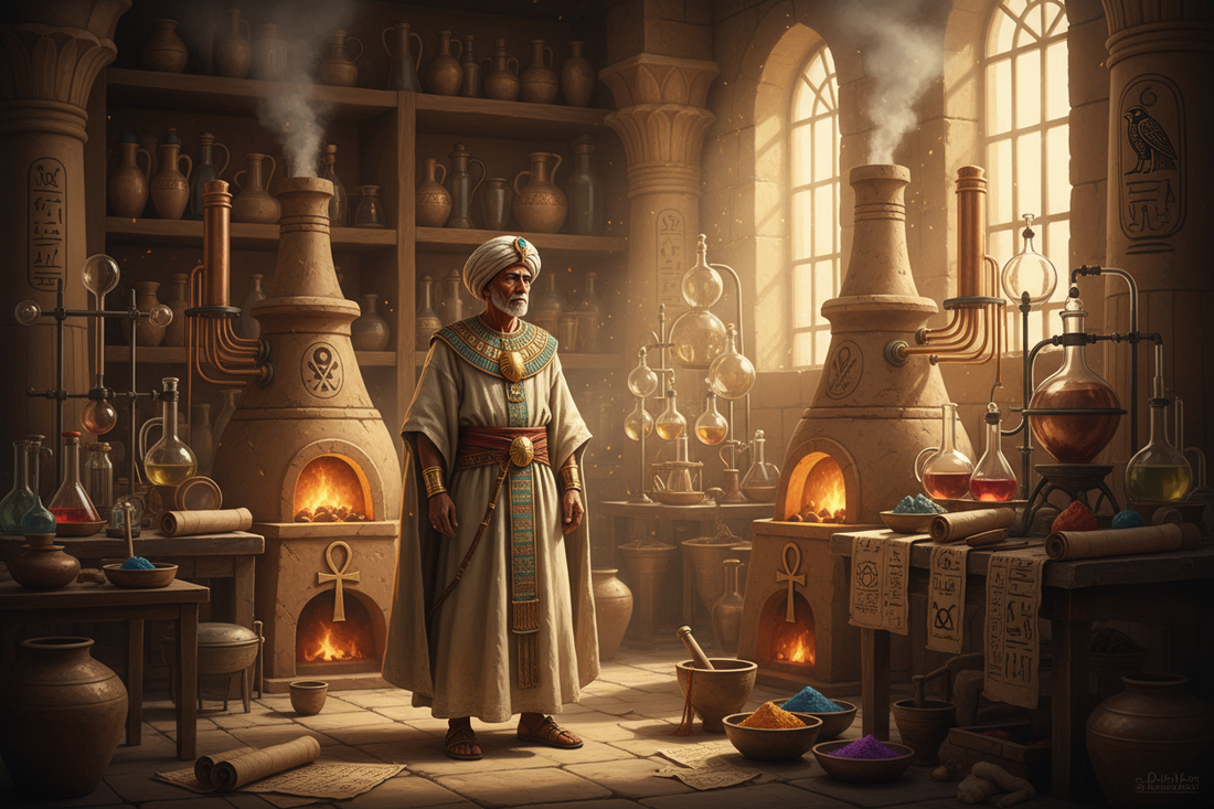 The Origins of Alchemy: From Ancient Egypt and Arabia to the First Philosophers of Transformation
