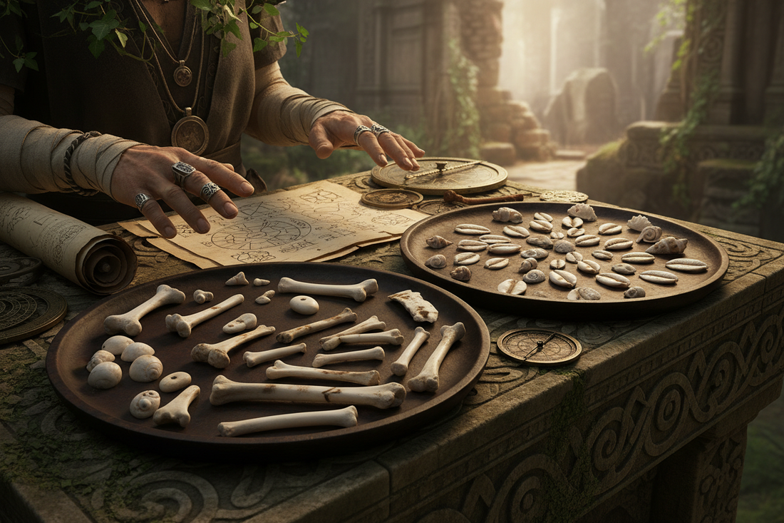 Astragalomancy ↔ Bone Oracle: Ancient Methods