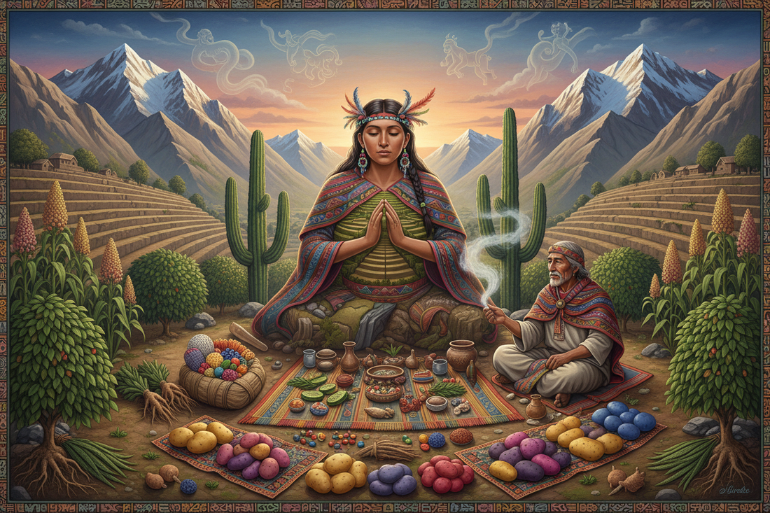 Andean Plant Wisdom: Coca, San Pedro, and Pachamama's Garden - Peruvian & Bolivian Plant Medicine & Mountain Herbs - Nicole's ritual universe