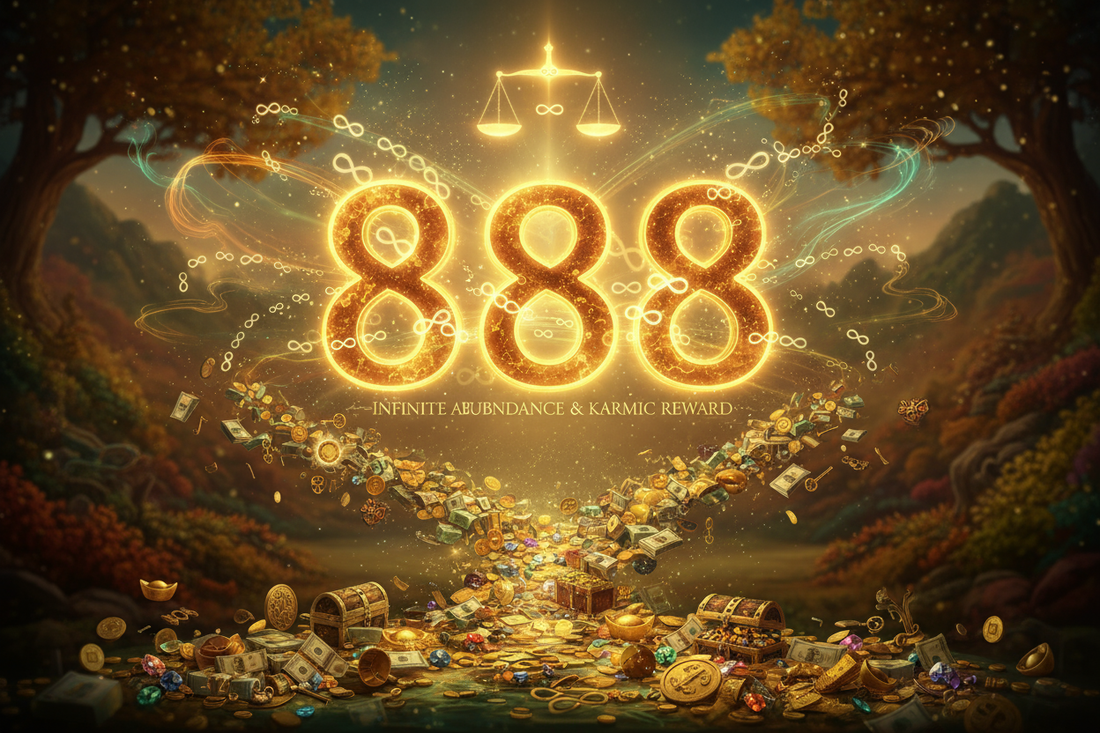 Angel Number 888 Meaning: Abundance, Financial Blessings, and Infinite Flow Coming