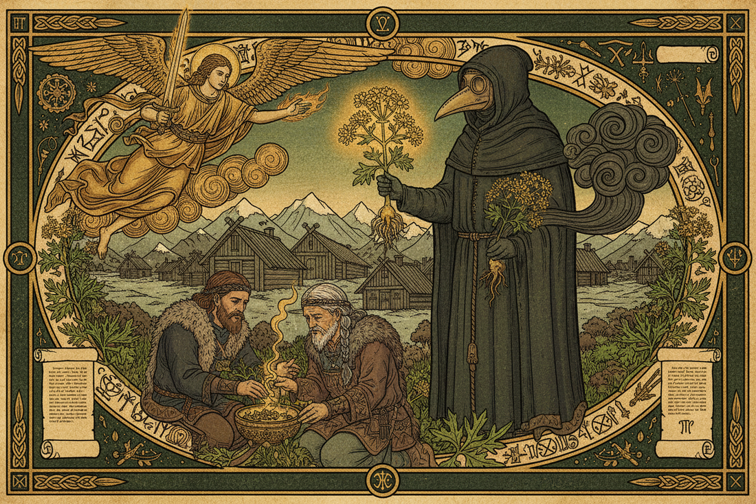 Angelica History, Folklore & Mythology: The Archangel's Herb Through the Ages
