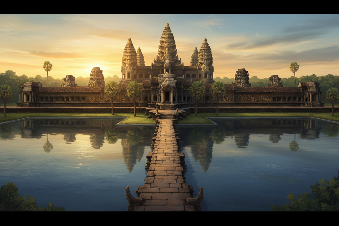 Angkor Wat: Hindu-Buddhist Cosmology in Stone - The Largest Religious Monument in the World - Nicole's ritual universe