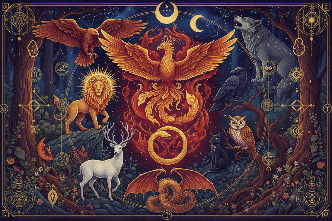 Animal Symbolism in Western Mysticism: From Serpent to Phoenix - Nicole's ritual universe