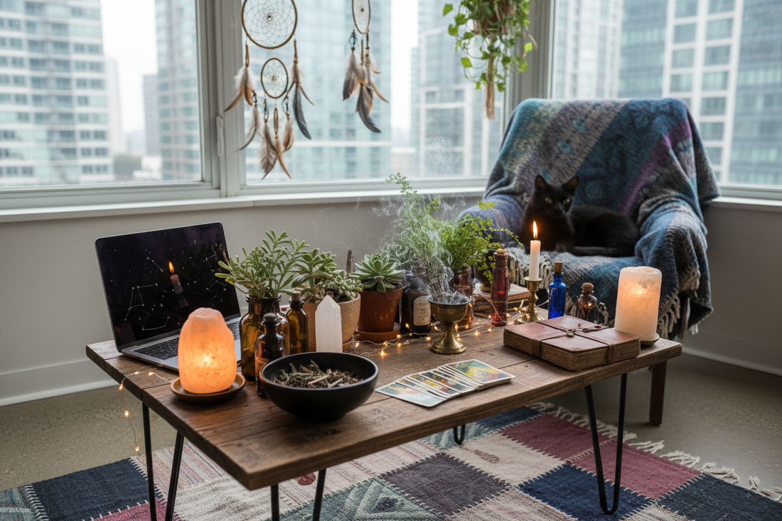Apartment Witchcraft: Magic in Rental Spaces - Nicole's ritual universe