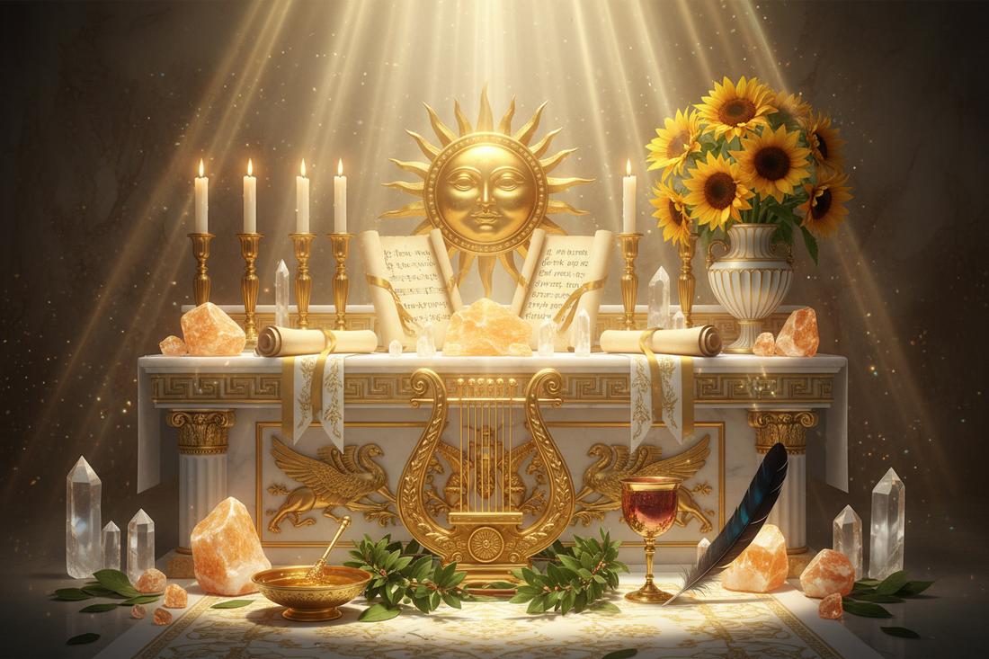 Working with Apollo: Complete Guide to the God of Light and Truth - Nicole's ritual universe