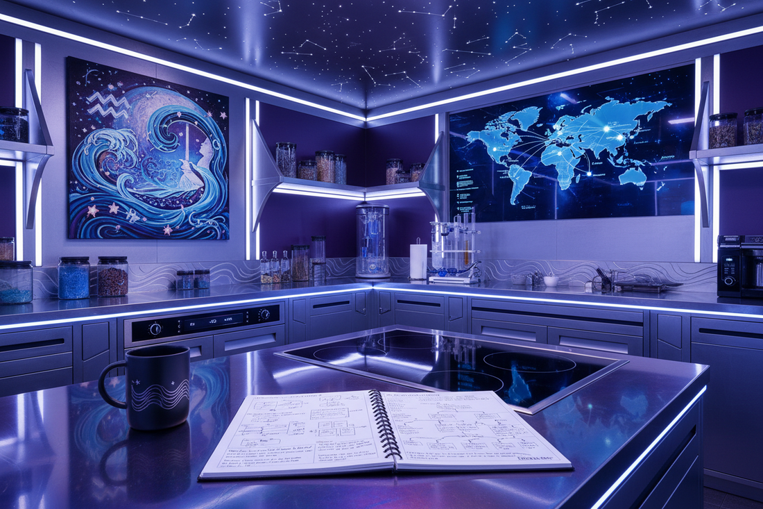 Aquarius Chef: Cooking with Innovative Flavors, Global Culinary Vision, and Revolutionary Food Philosophy Nicole's ritual universe