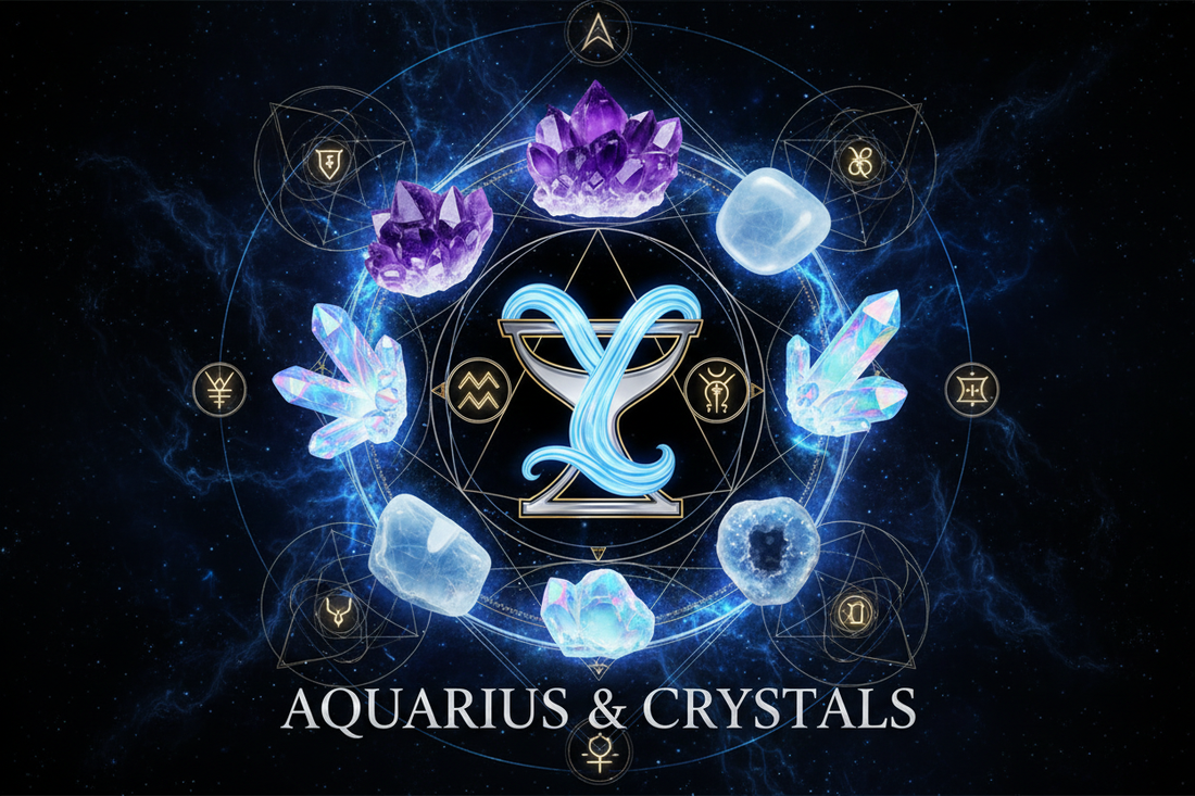 AQUARIUS & Crystals: Your Stone Allies & Grids - Nicole's ritual universe