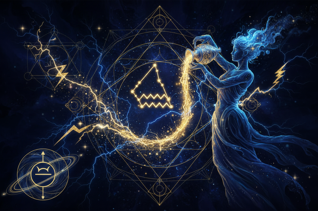 AQUARIUS Deep Dive: Complete Guide to the Visionary Archetype - Nicole's ritual universe