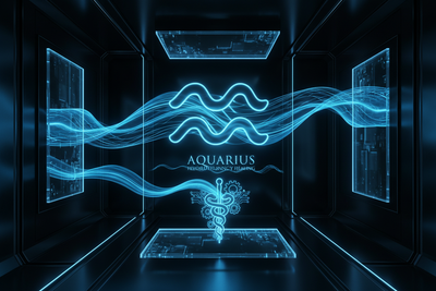 Aquarius & Color Psychology: Electric Blue - Your Chromatic Medicine of Innovation