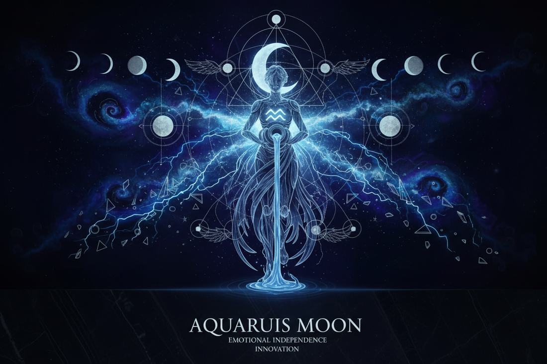 AQUARIUS Moon Sign: Your Emotional Landscape & Inner World - Nicole's ritual universe
