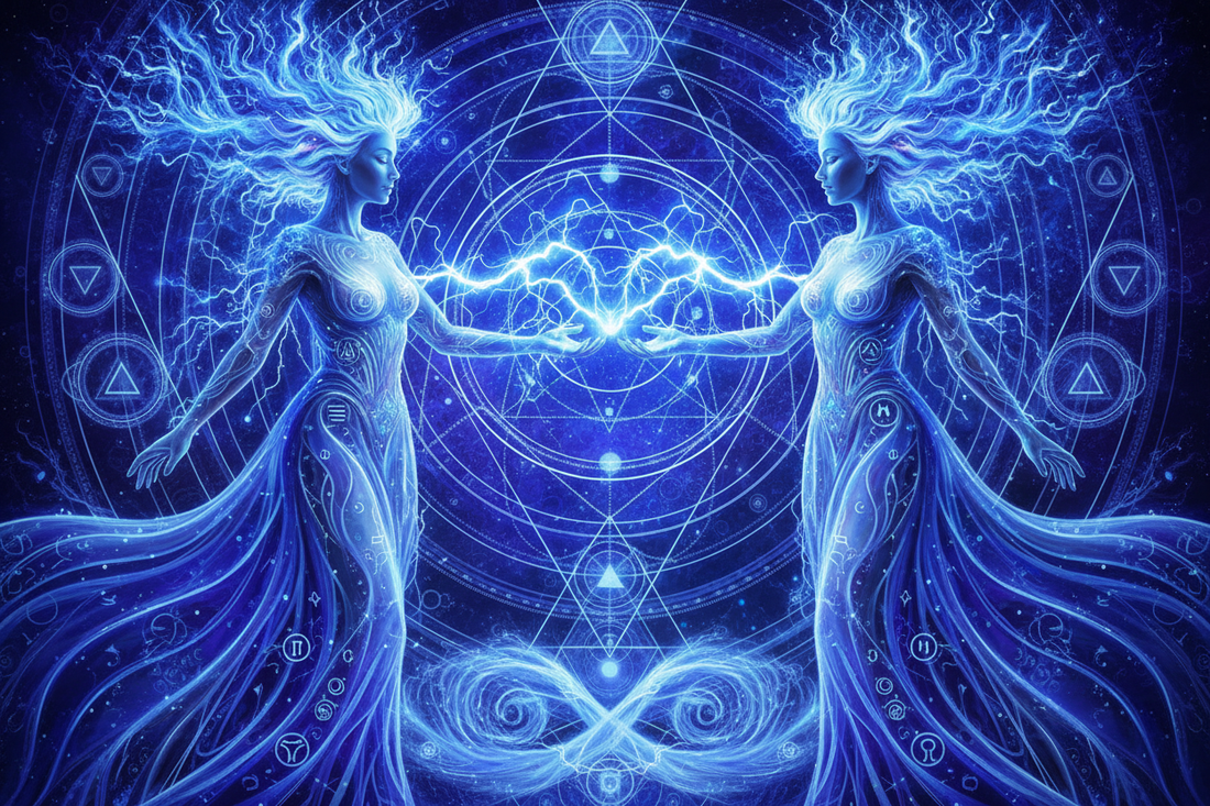 Aquarius Mother with Aquarius Daughter: When the Revolution Meets Itself Nicole's ritual universe