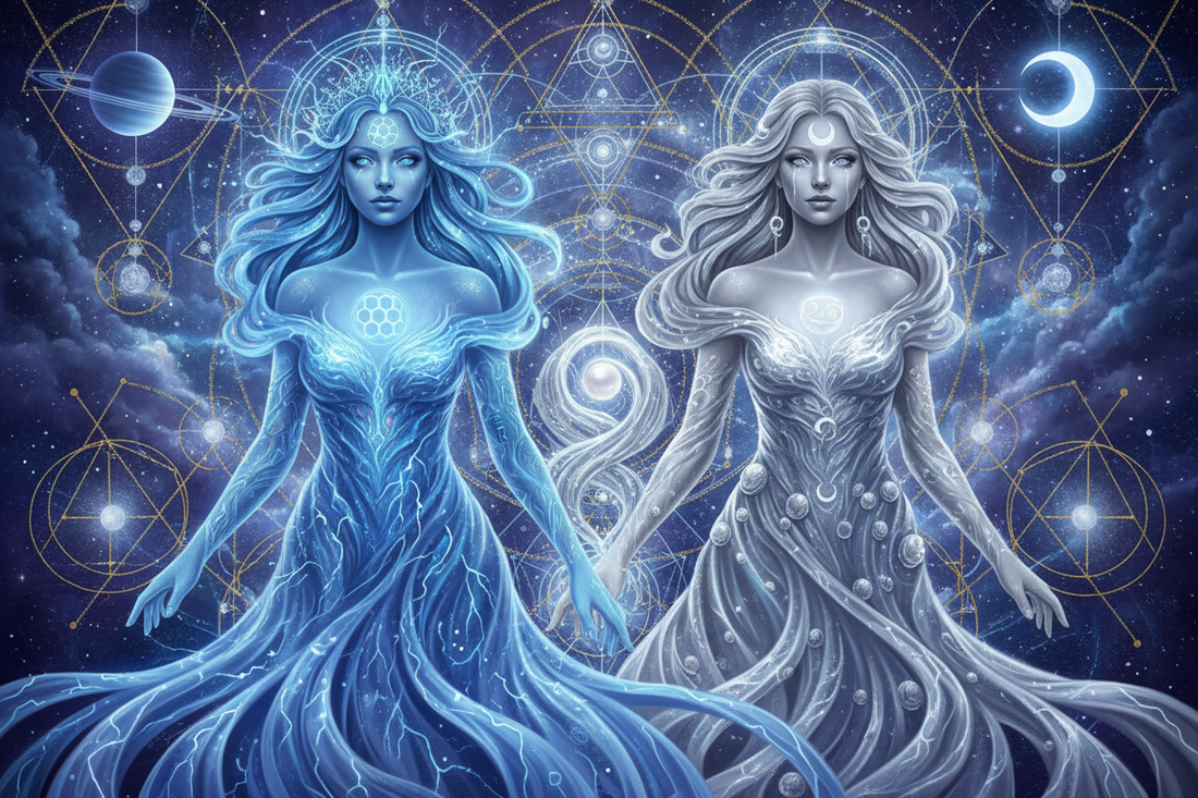 Aquarius Mother with Cancer Daughter: When the Revolution Meets the Heart Nicole's ritual universe