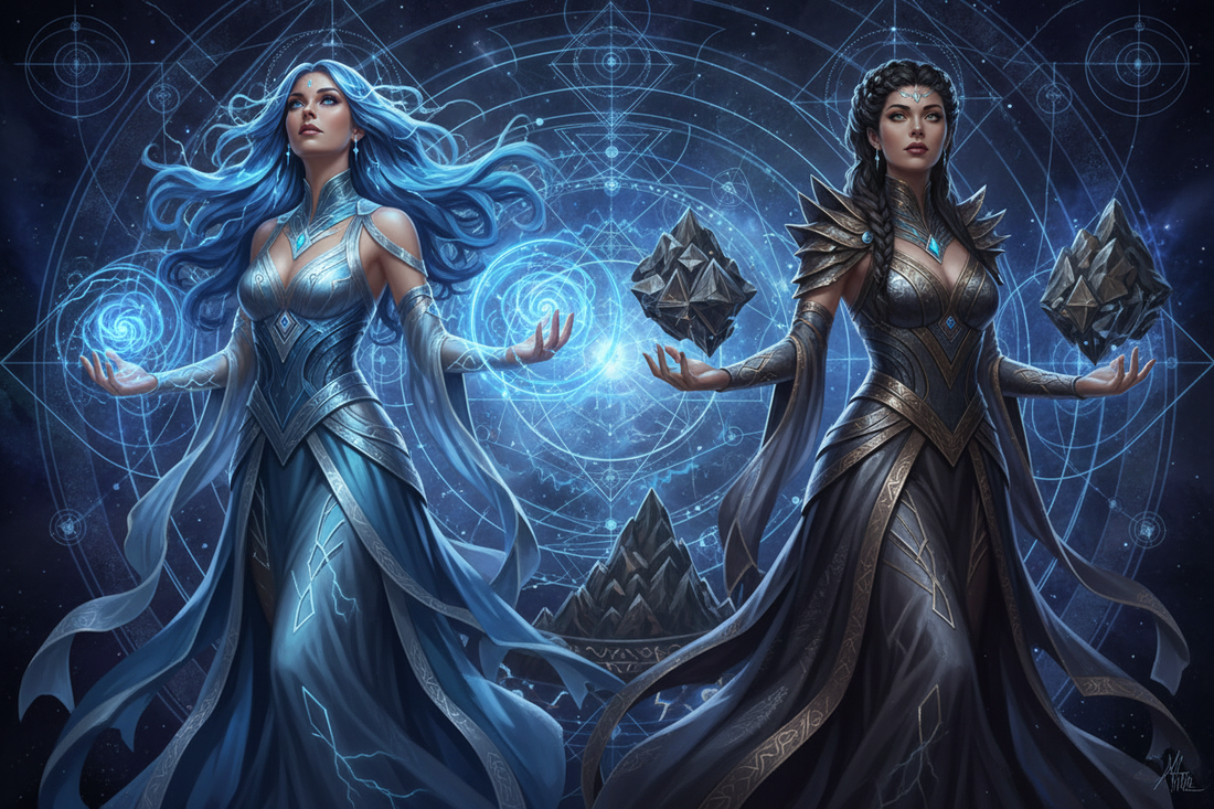 Aquarius Mother with Capricorn Daughter: When the Revolution Meets the Mountain Nicole's ritual universe