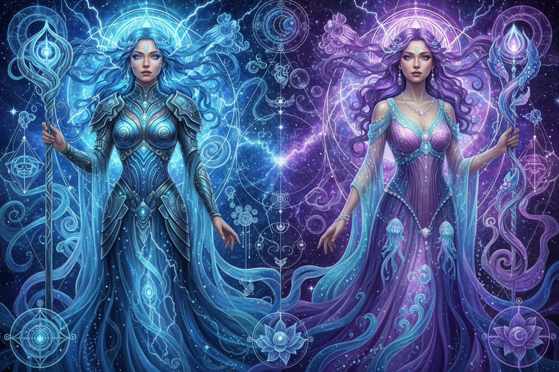 Aquarius Mother with Pisces Daughter: When the Revolution Meets the Dream Nicole's ritual universe