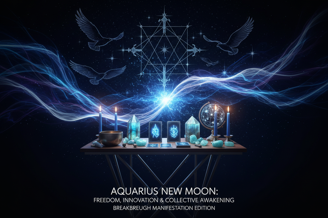 AQUARIUS New Moon: Manifestation & New Beginnings - Nicole's ritual universe