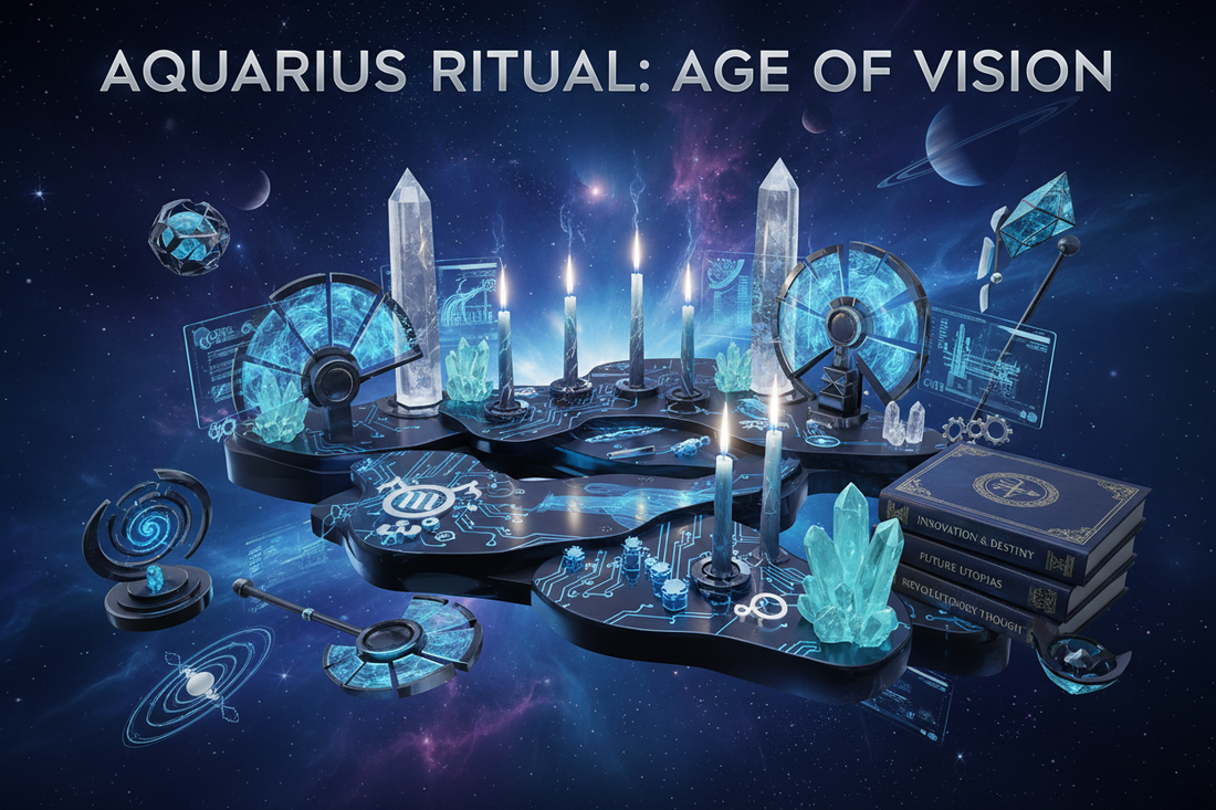 AQUARIUS Rituals & Spiritual Practices: Daily Magic for the Visionary - Nicole's ritual universe