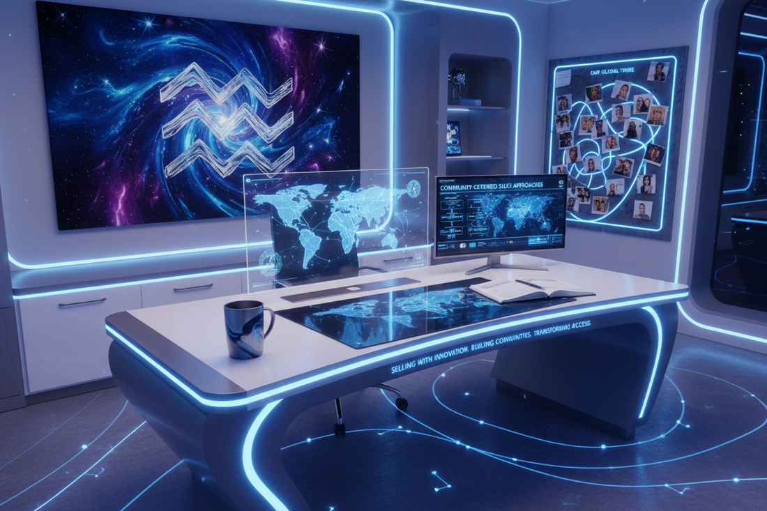 Aquarius Salesperson: Selling with Innovative Approach, Community Connection, and Revolutionary Sales Vision Nicole's ritual universe
