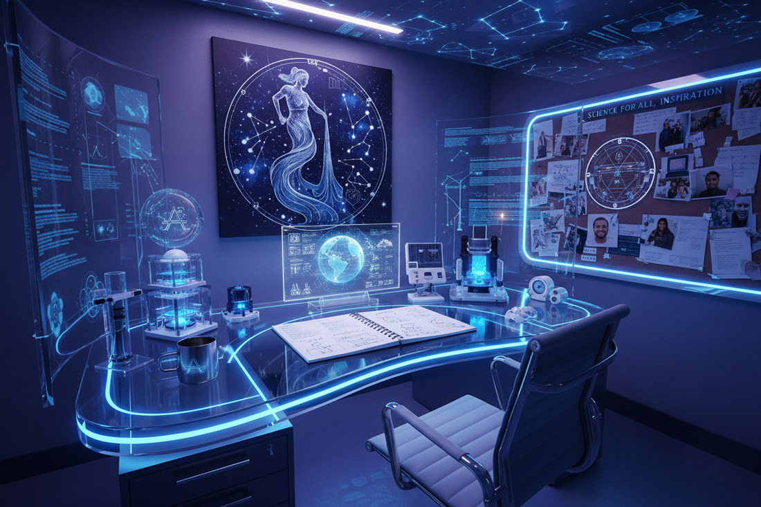 Aquarius Scientist: Researching with Revolutionary Curiosity, Humanitarian Scientific Vision, and Innovative Discovery Nicole's ritual universe
