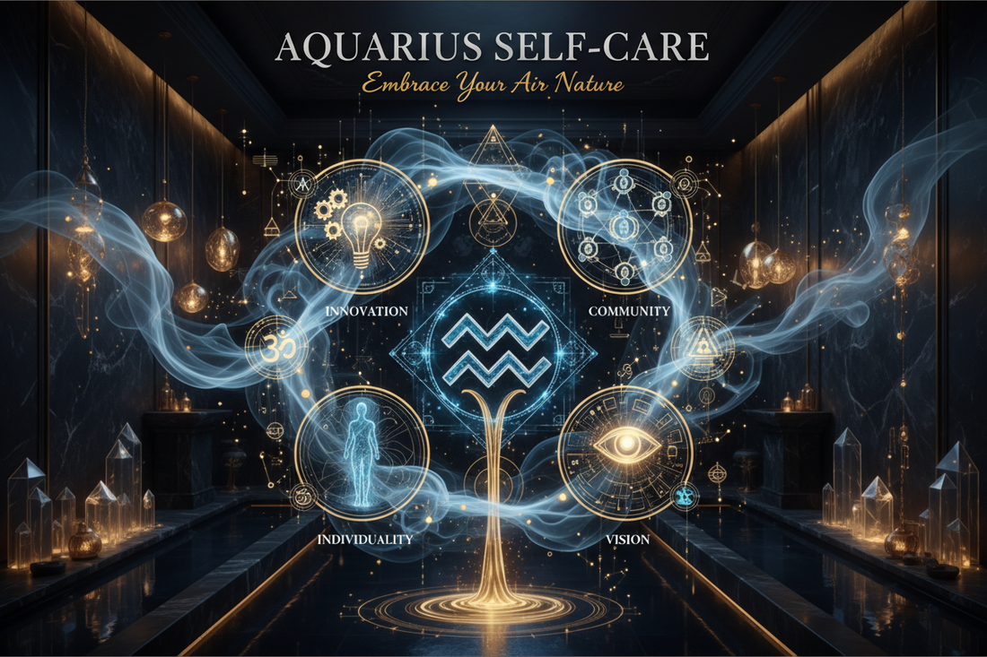 AQUARIUS Self-Care: Nurturing Your Air Nature - Nicole's ritual universe