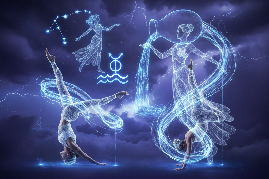 Aquarius Yoga Sequence: Air, Innovation, and Inversions - Nicole's ritual universe