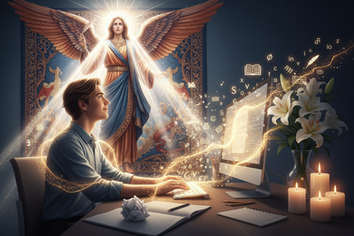 Archangel Gabriel for Writers: Creative Inspiration