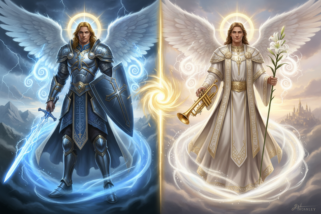 Archangel Michael vs Archangel Gabriel: Different Roles - Nicole's ritual universe