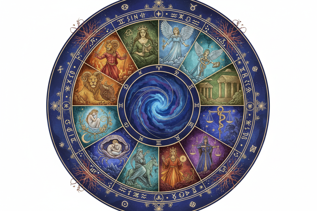 Archetypes and the Zodiac: A Psychological Blueprint of the Twelve Houses - Nicole's ritual universe