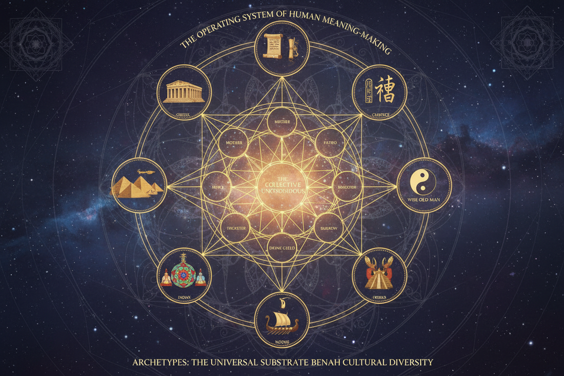 How Archetypes Construct the Meaning Network of Civilizations