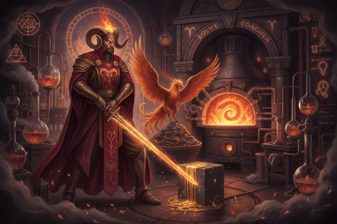 Aries Alchemy: Your Transmutation Process - Nicole's ritual universe