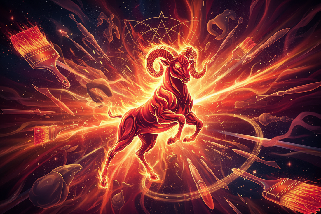ARIES Art & Expression: Finding Your Medium - Nicole's ritual universe