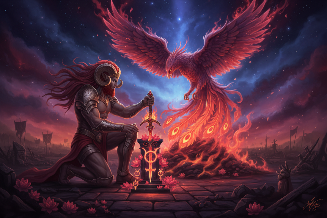 Aries Death & Dying: Your Relationship with Mortality - Nicole's ritual universe