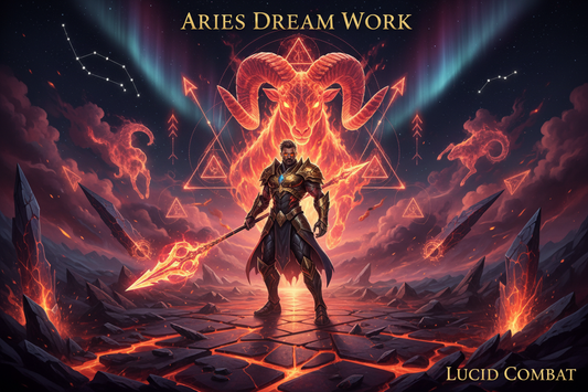 Aries Dream Work: Your Nocturnal Landscape - The Ram's Lucid Conquest - Nicole's ritual universe