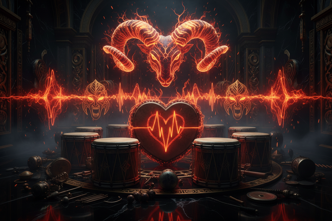 Aries & Music: Drums & Percussion - Your Sonic Signature of Power - Nicole's ritual universe