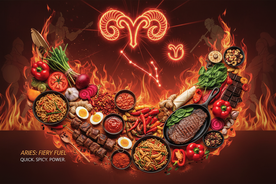 Aries Food Guide: Spicy, Quick, and Energizing - Nicole's ritual universe