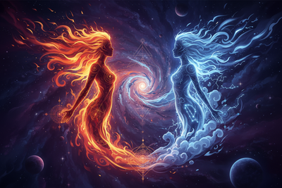Aries Mother with Aquarius Daughter: Fire Meets the Future