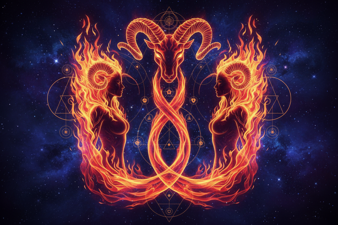 Aries Mother with Aries Daughter: Mirror on Fire Nicole's ritual universe