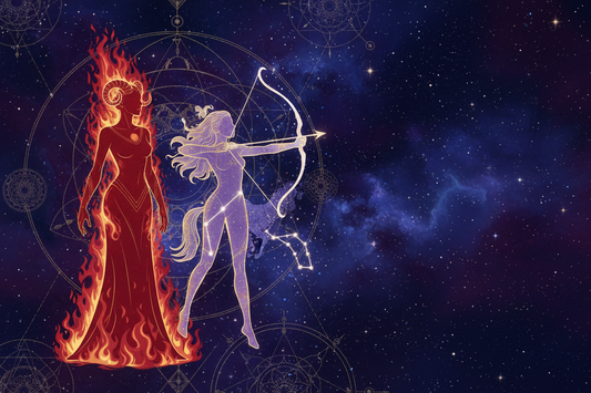 Aries Mother with Sagittarius Daughter: Two Fires, Two Freedoms