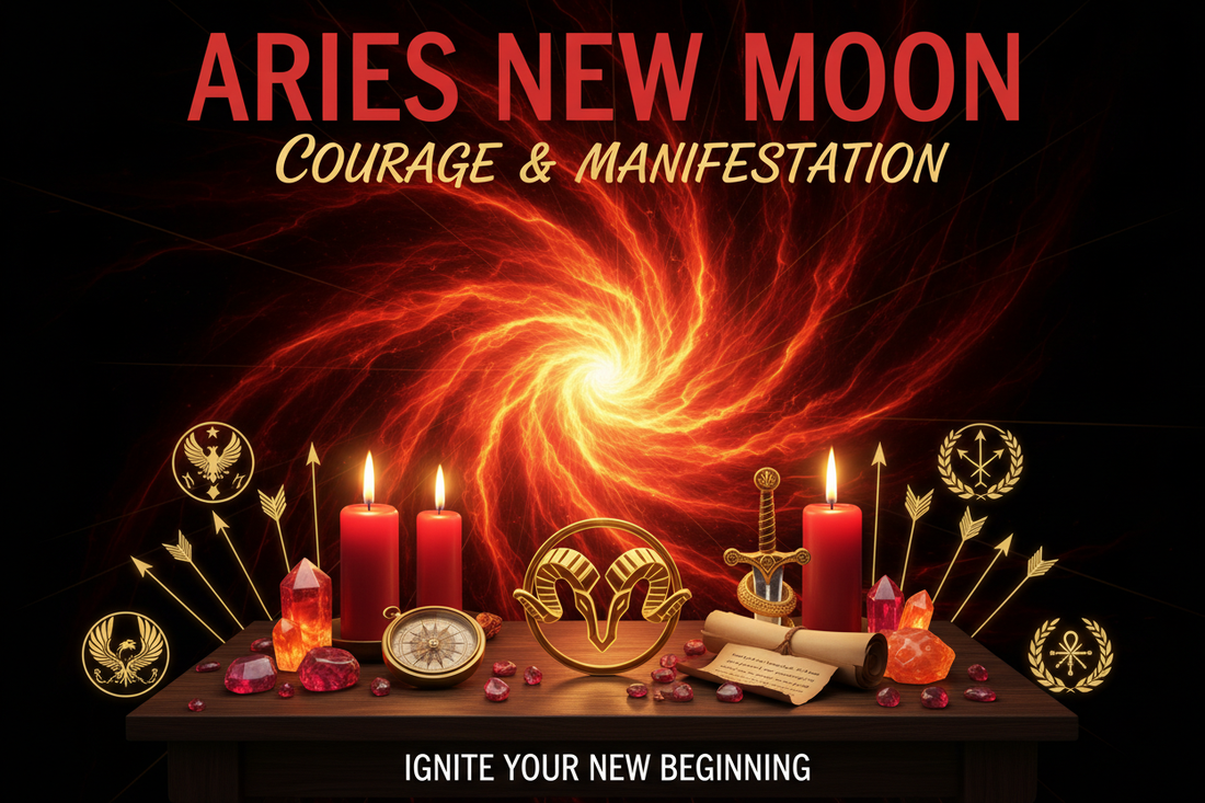 ARIES New Moon: Manifestation & New Beginnings - Nicole's ritual universe