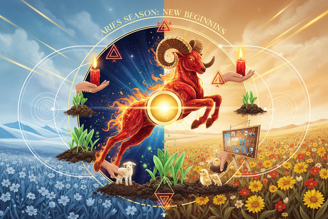 Aries Season Light Path Rituals - Nicole's ritual universe