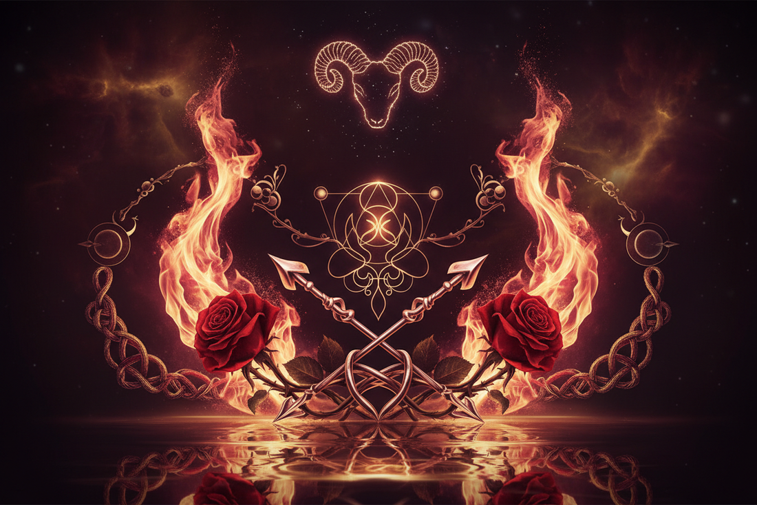 ARIES Twin Flames & Karmic Relationships: The Warrior's Path to Sacred Union - Nicole's ritual universe