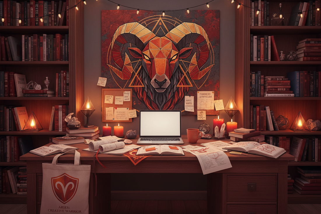 Aries Writer: Overcoming Creative Blocks with Fire Energy Nicole's ritual universe