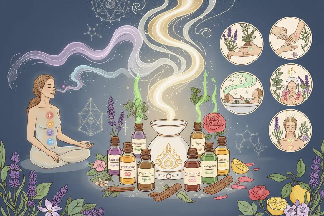 Aromatherapy for Energy Healing: Essential Oils Guide - Nicole's ritual universe